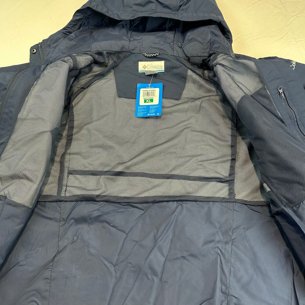 Columbia Ladies Double Pocket Rain Jacket Size XL - Picture 8 of 9